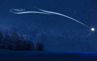 Das Symbolbild ist ein weihnachtliches Bild mit Polarstern.