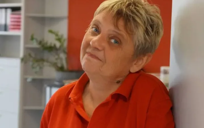 Petra Straub arbeitet seit vielen Jahren für die KDE Transport GmbH. Sie kümmert sich um die Qualitätssicherung im Bereich Overnight-Express.