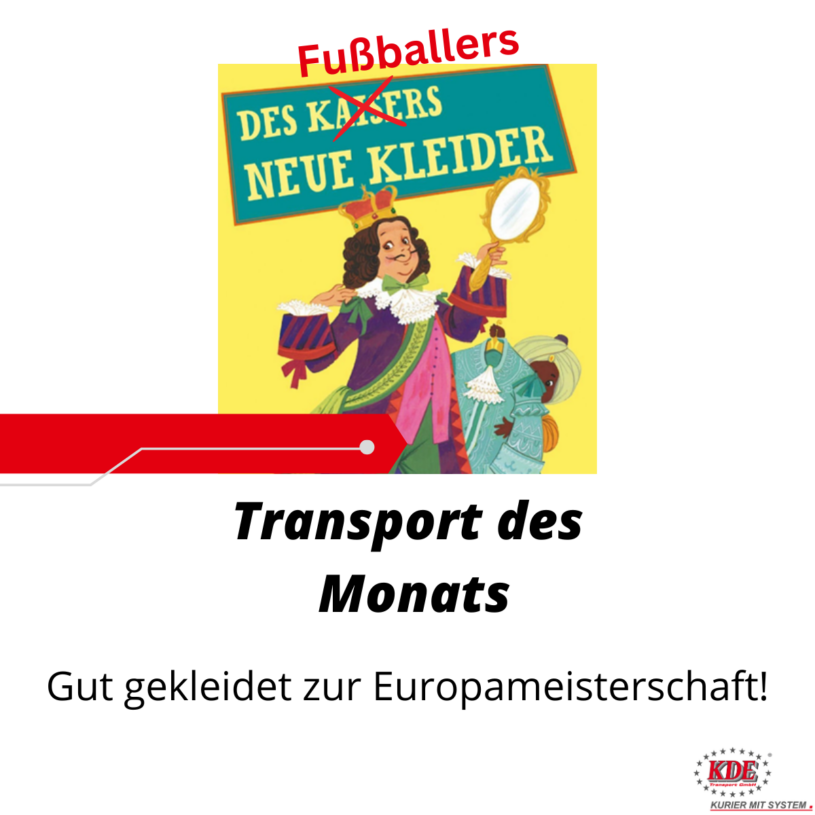 Dies ist das Titelbild für den Transport des Monats März 2024 der KDE Transport GmbH.