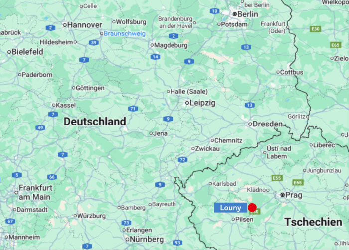 TdM Karte zum Transport des Monats April 2025 der KDE Transport GmbH