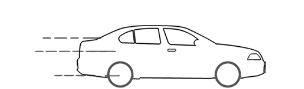 Dies ist eine Grafik als Symbolbild für einen PKW