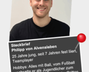 Philipp von Alvensleben hat seine Ausbildung bei der KDE Transport GmbH erfolgreich abgeschlossen und wird als Nachwuchsführungskraft mit einem Steckbrief vorgestellt.